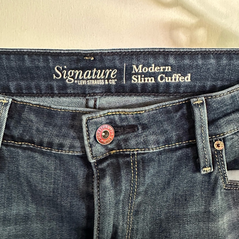 Signature by Levi Strauss Blue Slim Jeans